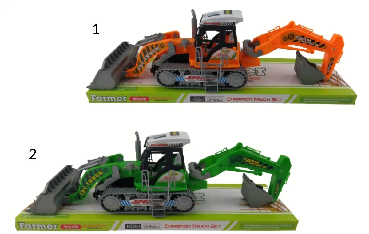 Blue Toys Όχημα Friction Δοκιμό Όχημα Εκσκαφέας – Φορτωτης (MKO161939) 2 Blue Toys Όχημα Friction Δοκιμό Όχημα Εκσκαφέας – Φορτωτης (MKO161939) - Image 2