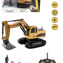 Blue Toys R/C Εκσκαφέας 5 Λειτουργίες Με Φως Και USB (MKN736347) -Αυτοκίνητα Εκπτώσεις 215421 1