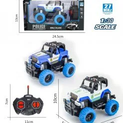 Blue Toys R/C Τηλεκατευθυνόμενο Όχημα Αστυνομίας Με Φως Off Road 4 Λειτουργίες (MKL689531) -Αυτοκίνητα Εκπτώσεις 215426 2