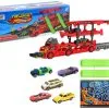 Blue Toys Όχημα Πτυσσόμενο Φορτηγό Μεταφοράς Οχημάτων Με 8 Αυτοκίνητα (MKN882831)