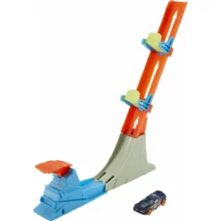 Mattel Hot Wheels Κλασικές Πίστες Για Κόλπα Vertical Power Launch Play Set (HFY69) -Αυτοκίνητα Εκπτώσεις 217900 2