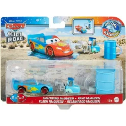 Mattel Cars “On The Road” Αυτοκινητάκια Color Changers Σετ (HJB89)