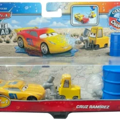 Mattel Cars “On The Road” Αυτοκινητάκια Color Changers Σετ (HJB90)
