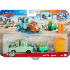 Mattel Cars “On The Road” Αυτοκινητάκια Color Changers Σετ (HJB91)