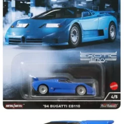 Mattel Hot Wheels Αυτοκινητάκια Συλλεκτικά Αγωνιστικά 94 Bugatti EB110 (HCJ89)