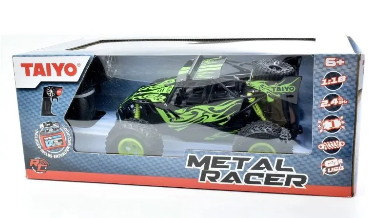 Τηλεκατευθυνόμενο Οχημα Metal Racer – Green 1:18 (180010K) 1 Τηλεκατευθυνόμενο Οχημα Metal Racer – Green 1:18 (180010K)
