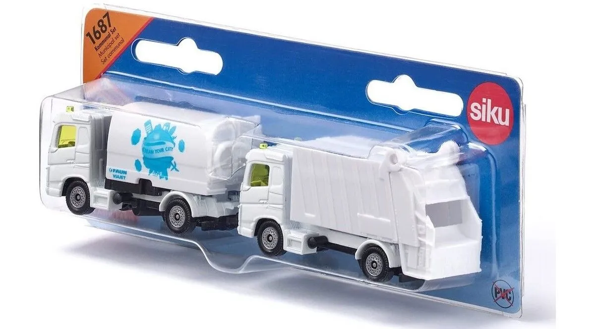 Siku Σετ Σάρωθρο και Απορριμματοφόρο (SI001687) 4 Siku Σετ Σάρωθρο και Απορριμματοφόρο (SI001687) - Image 4