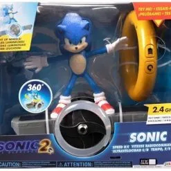 Sonic The Hedgehog 2 Sonic Speed RC Τηλεκατευθυνόμενο με 15Cm Sonic Φιγούρα (JPA40924) -Αυτοκίνητα Εκπτώσεις 221684 1