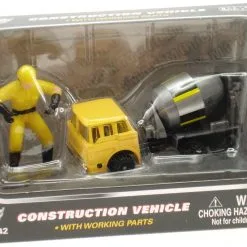 Motormax Παιδικο Σετ Με Κατασκευαστικα Μηχανηματα Και Εργατη (76042D) -Αυτοκίνητα Εκπτώσεις 414135 1