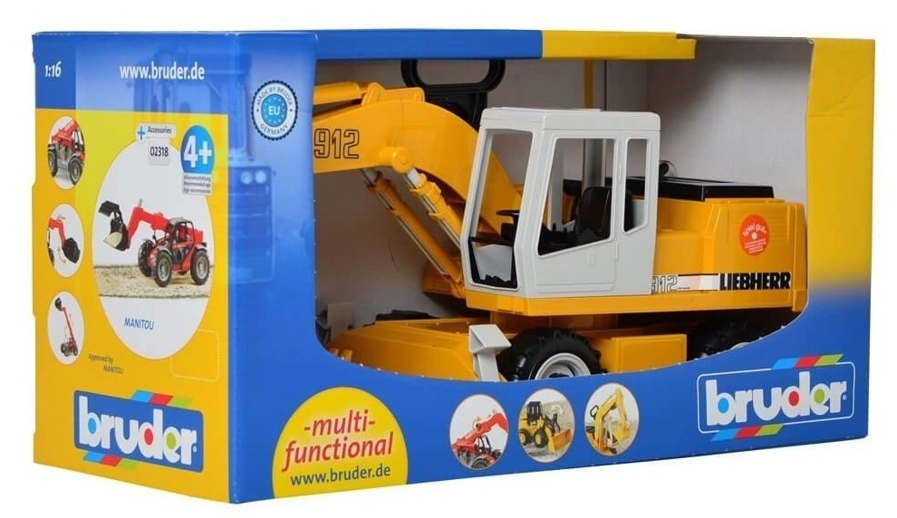 Bruder Εκσκαφεας Liebherr Με Ροδες (2426) 2 Bruder Εκσκαφεας Liebherr Με Ροδες (2426) - Image 2