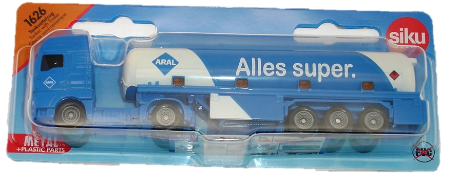 Siku Νταλικα Με Επικαθιμενο Βυτιοφορο (SI001626) 1 Siku Νταλικα Με Επικαθιμενο Βυτιοφορο (SI001626)