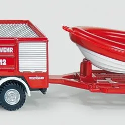 Siku Πυροσβεστικο Οχημα Με Βαρκα (SI001636)