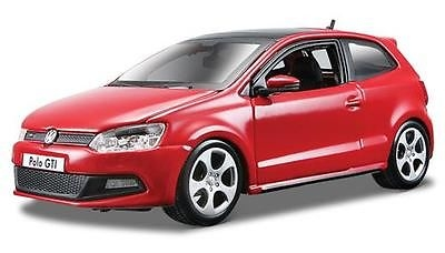 Bburago 1:24 Vw Polo Gti Mark 5 (21059) 4 Bburago 1:24 Vw Polo Gti Mark 5 (21059) - Image 4