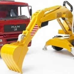 Bruder Φορτηγό Χωματουργικό Man Με Εκσκαφέα Liebher (BR002751) -Αυτοκίνητα Εκπτώσεις 650884 1