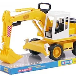 Blue Toys Παιδικο Οχημα Friction Δομικο-Εκσκαφεας Οεμ (MK3220695)