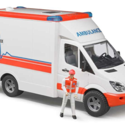 Bruder Ασθενοφορο Με Οδηγο, Κλιμακας 1:16 (2536) -Αυτοκίνητα Εκπτώσεις 674105 1