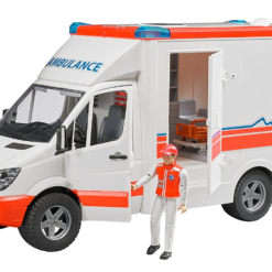 Bruder Ασθενοφορο Με Οδηγο, Κλιμακας 1:16 (2536) -Αυτοκίνητα Εκπτώσεις 674105 2