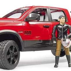 Bruder Φορτηγακι Αγροτικο Ram Με Μηχανη Ducati Off Road Και Αναβατη (BR002502)