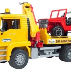 Bruder Φορτηγό MAN Οδικής Βοήθειας Με Γερανό Και Τζιπάκι (2750) -Αυτοκίνητα Εκπτώσεις 681098 3