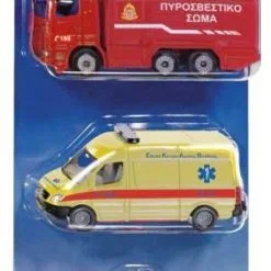 Siku Σετ 3 Τεμαχια Ελληνικα Οχηματα (SIGR1819)