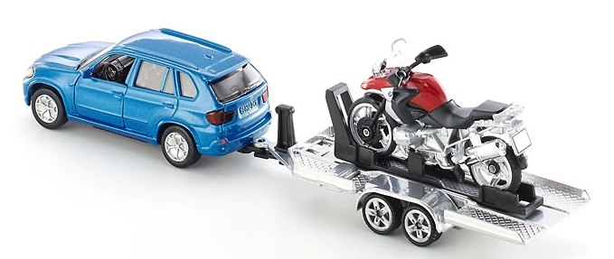 Siku Αυτοκινητο Bmw X5 Με Τρειλορ Και Μηχανη Bmw R 1200 Gs (002547) 2 Siku Αυτοκινητο Bmw X5 Με Τρειλορ Και Μηχανη Bmw R 1200 Gs (002547) - Image 2