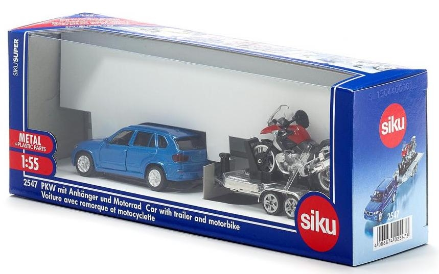 Siku Αυτοκινητο Bmw X5 Με Τρειλορ Και Μηχανη Bmw R 1200 Gs (002547) 3 Siku Αυτοκινητο Bmw X5 Με Τρειλορ Και Μηχανη Bmw R 1200 Gs (002547) - Image 3