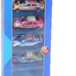 Blue Toys Αυτοκινητακια Μεταλλικα Σετ Των 5 Τμχ (MKG321815)