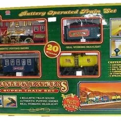 Blue Toys B/O Σιδηροδρομος Με Τρενο Ηχους Και Φως Eastern Express (MK0311508)