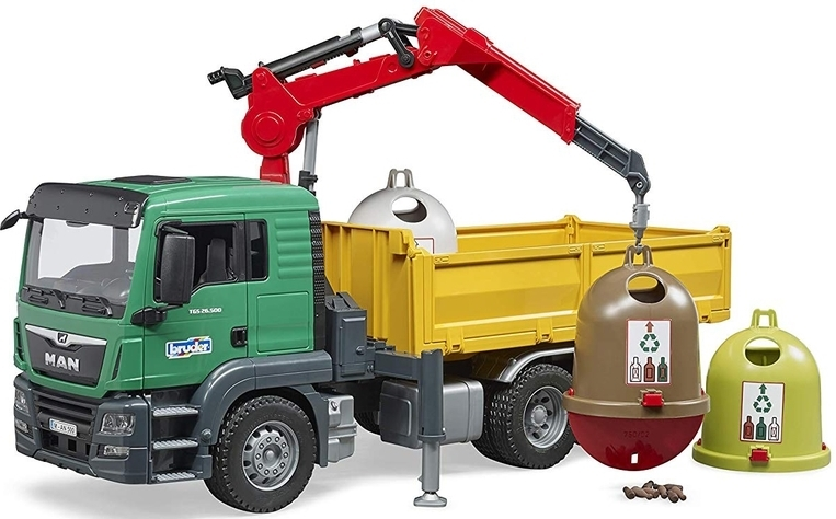 Bruder Απορριμματοφορο Man Για Ανακυκλωση (BR003753) 1 Bruder Απορριμματοφορο Man Για Ανακυκλωση (BR003753)