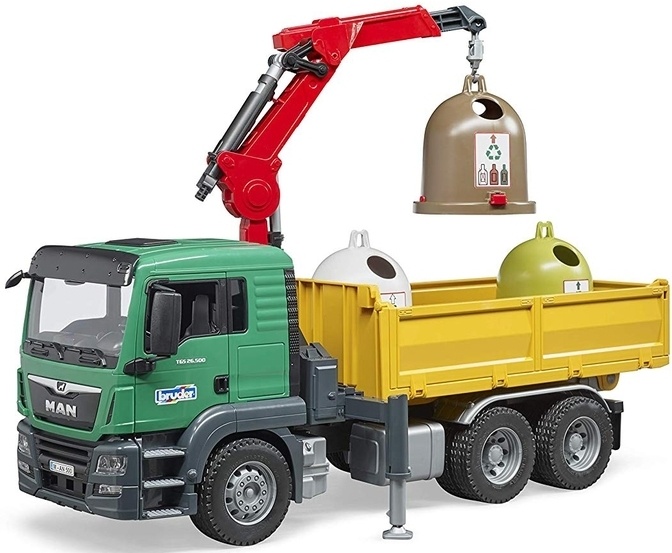 Bruder Απορριμματοφορο Man Για Ανακυκλωση (BR003753) 2 Bruder Απορριμματοφορο Man Για Ανακυκλωση (BR003753) - Image 2