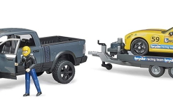 Bruder Αγροτικο Ram Με Ρυμουλκηση Αγωνιστικου Αυτοκινητου (2504) -Αυτοκίνητα Εκπτώσεις 686194 1