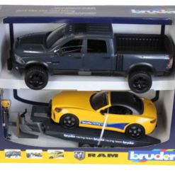 Bruder Αγροτικο Ram Με Ρυμουλκηση Αγωνιστικου Αυτοκινητου (2504) -Αυτοκίνητα Εκπτώσεις 686194 1