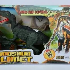 Blue Toys Δεινόσαυρος Πράσινος Dinosaur Planet Με Φως Και Ήχο (MKF515514)
