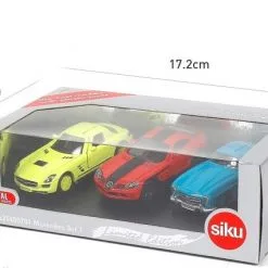 Siku Mersedes Πολύχρωμες Σετ 3 Τεμάχια (006214-1)