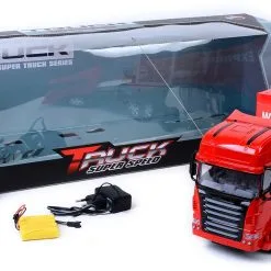 Blue Toys R/C Φορτηγό Κοντέινερ 4 Λειτουργίες Με Φως Και Φορτιστή (MKI244547)