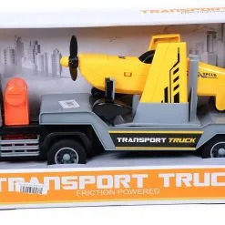 Blue Toys Φορτηγό Με Τρέιλερ Και Αεροπλάνο (MKJ735757)