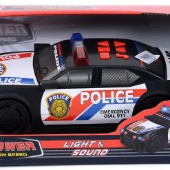Blue Toys Αστυνομικό Αυτοκίνητο Με Φώς Και Ήχο (MKK029355)