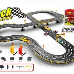 Blue Toys Αυτοκινητόδρομος Ρεύματος Track High Speed Racing (MKK099321)