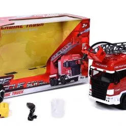 Blue Toys Τηλεκατευθυνόμενο Πυροσβεστικό Όχημα Με Φορτιστή Και Φως (MKL121568)