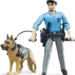 Bruder Αστυνομικός Με Σκύλο (BR062150) -Αυτοκίνητα Εκπτώσεις 693629 2