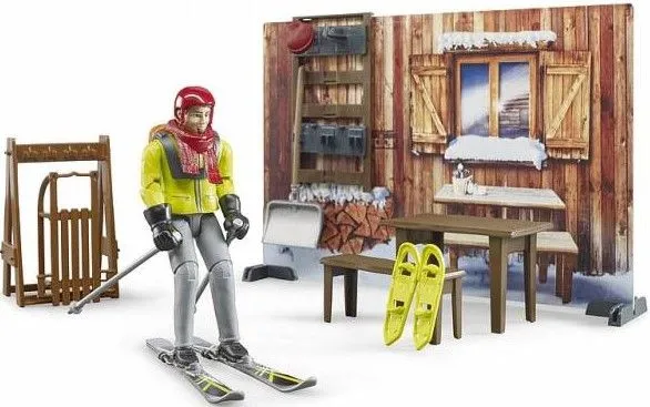 Bruder Σαλέ Με Snowmobile Και Αναβάτη (63102) 3 Bruder Σαλέ Με Snowmobile Και Αναβάτη (63102) - Image 3