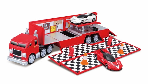 Maisto Μεταλλική Ferrari Racing Hauler (12388) 1 Maisto Μεταλλική Ferrari Racing Hauler (12388)