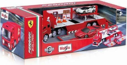 Maisto Μεταλλική Ferrari Racing Hauler (12388) 2 Maisto Μεταλλική Ferrari Racing Hauler (12388) - Image 2