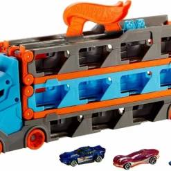 Mattel Hot Wheels Νταλίκα – Πίστα 2 Σε 1 (GVG37) -Αυτοκίνητα Εκπτώσεις 698248 4