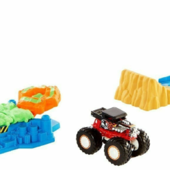 Mattel Hot Wheels Monster Trucks Σετ Παιχνιδιού – Εκτόξευση Και Σύγκρουση (GVK08) -Αυτοκίνητα Εκπτώσεις 698251 1