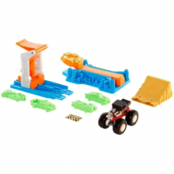 Mattel Hot Wheels Monster Trucks Σετ Παιχνιδιού – Εκτόξευση Και Σύγκρουση (GVK08) -Αυτοκίνητα Εκπτώσεις 698251 3