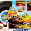 Mattel Hot Wheels Monster Trucks Σετ Παιχνιδιού – Πίστα Σούπερ Ρόδα (GVK48)