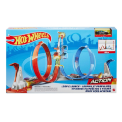 Mattel Hot Wheels Πίστα Διπλή Εκτόξευσης Και Λουπ (GRW39)