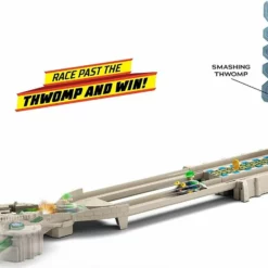 Mattel Hot Wheels Mario Kart Πίστες Επιπέδων Thwomp Set (GFY46) -Αυτοκίνητα Εκπτώσεις 698257 4