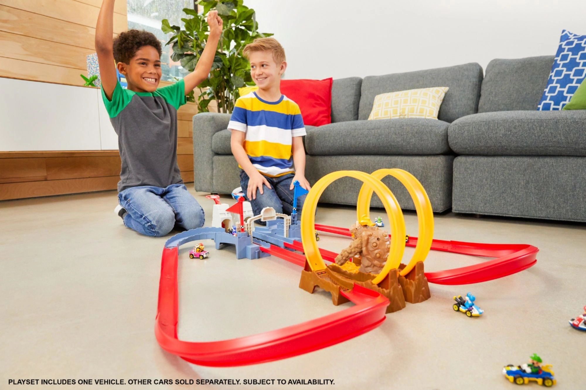 Mattel Hot Wheels Mario Kart – Το Κάστρο Του Μπάουζερ Πίστα (GNM22) 4 Mattel Hot Wheels Mario Kart – Το Κάστρο Του Μπάουζερ Πίστα (GNM22) - Image 4